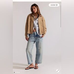 Free People We The Free Deep Trance Dropped Boyfriend Jeans. NWT. Sweet dreams